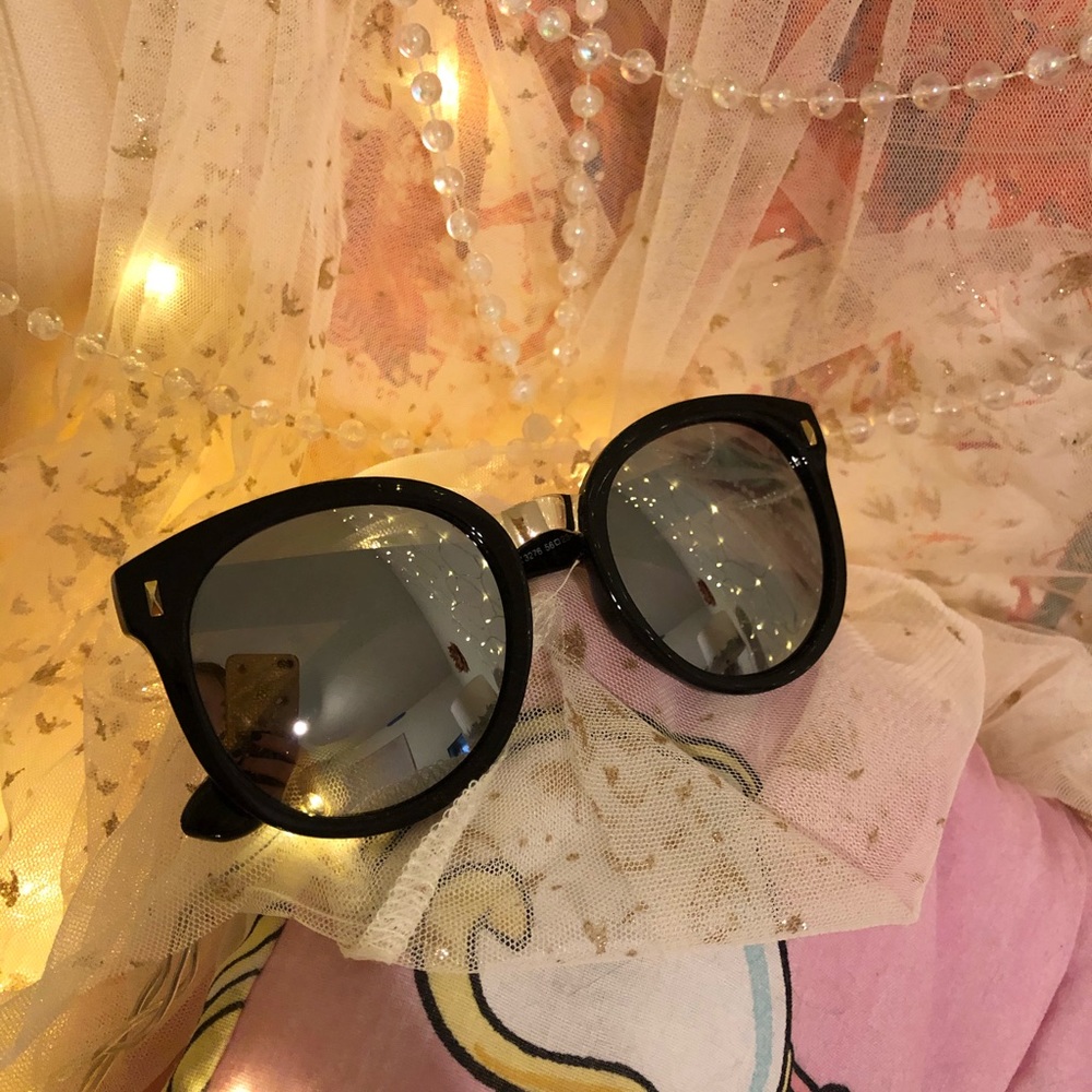 Reflective Oversize Sunglasses